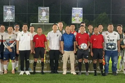 Pembukaan Liga Ramadhan Davindo Cup Resmi Dibuka di Pontianak dihadiri Ketua KONI Kalbar Daud Jordan