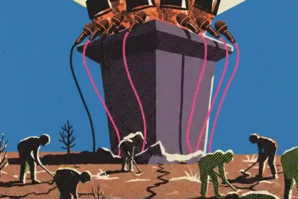 Ilustrasi editorial menguji relevansi OKP di tengah ancaman krisis global dan kesulitan rakyat