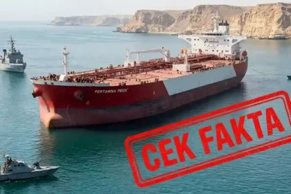 cek fakta kapal tanker pertamina selat hormuz di tengah blokade militer