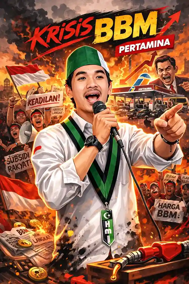 Said Alkatta Ketua Badko HMI Kalbar bahas krisis BBM Kalimantan Barat