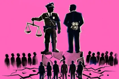 kenapa aparat mudah membunuh dan pejabat gampang korupsi ilustrasi kekuasaan dan moral yang rusak