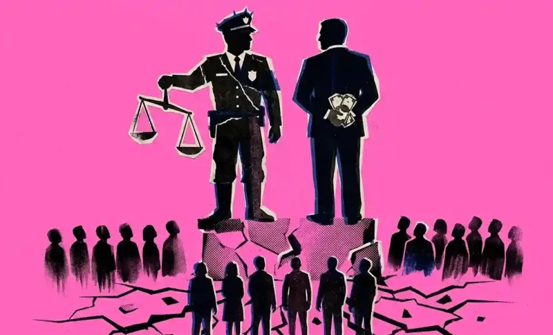 kenapa aparat mudah membunuh dan pejabat gampang korupsi ilustrasi kekuasaan dan moral yang rusak