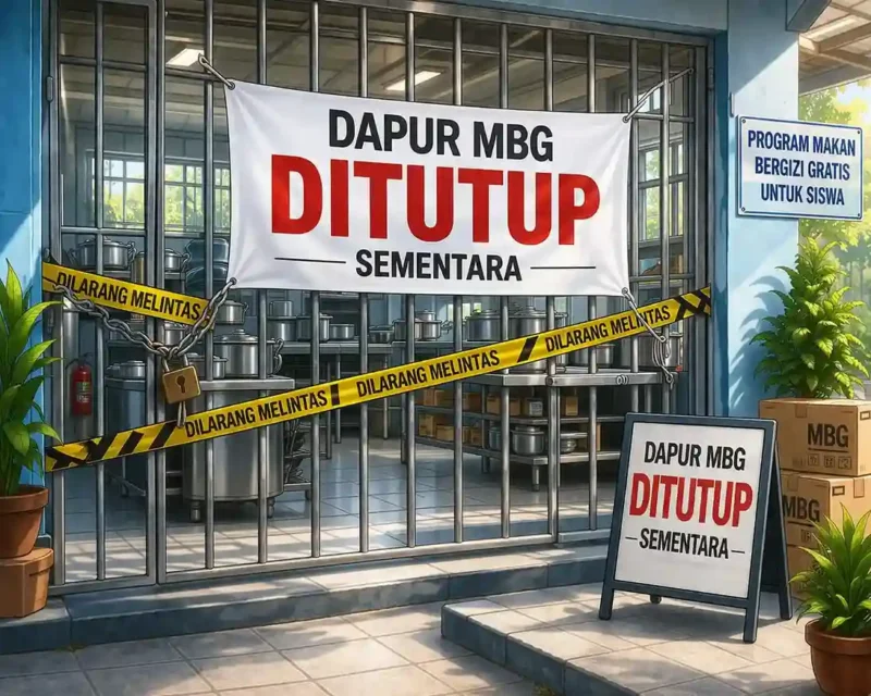 Dapur MBG Kayong Utara tutup sehingga distribusi makan bergizi gratis ke siswa terhenti