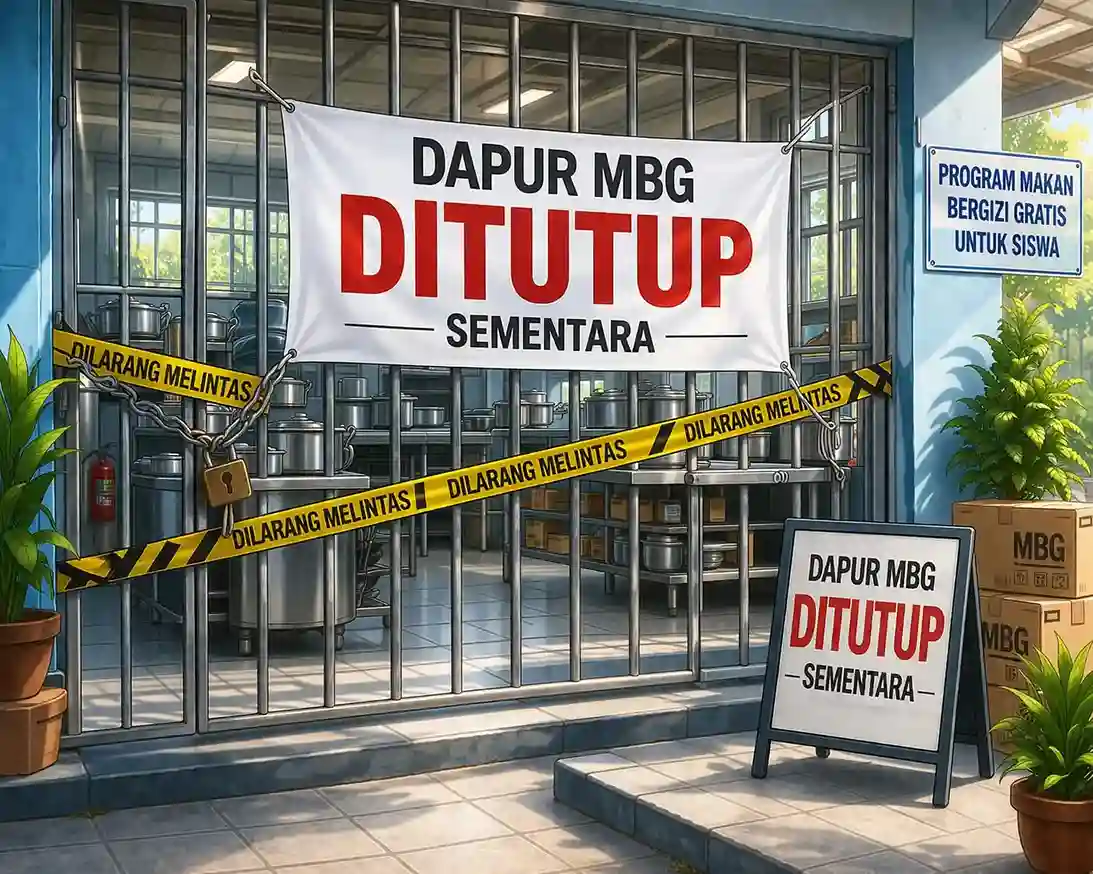 Dapur MBG Kayong Utara tutup sehingga distribusi makan bergizi gratis ke siswa terhenti