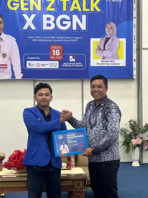 Gen Z Bergerak PMII Raya Pontianak Program MBG