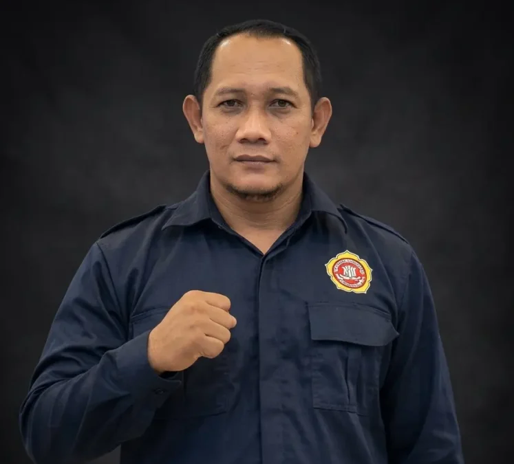 Budi Utomo usai terpilih sebagai Ketua Karang Taruna Kabupaten Kayong Utara periode terbaru.