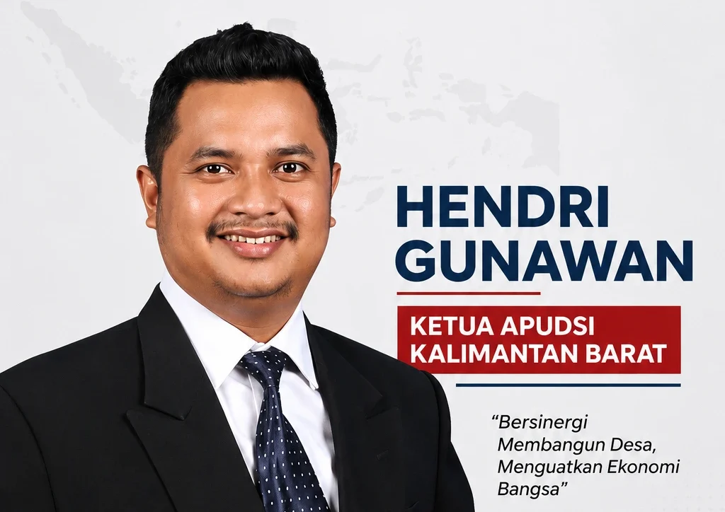 Hendri Gunawan Ketua APUDSI Kalimantan Barat
