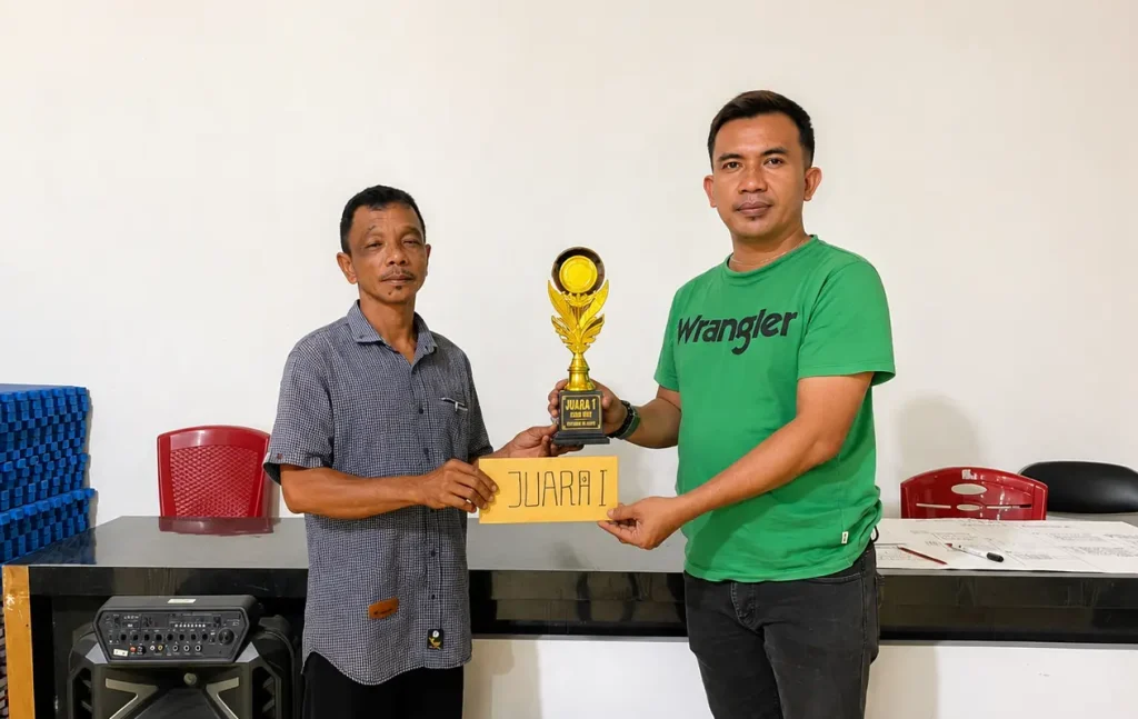 Aska Sedahan Jaya juara pertama Turnamen Remi Box Benawai Agung Cup